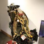 ejector seat on display at the soldiers of oxfordshire museum