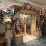 The entrance to the Secret Garden restaurant in the Alton Towers Hotel