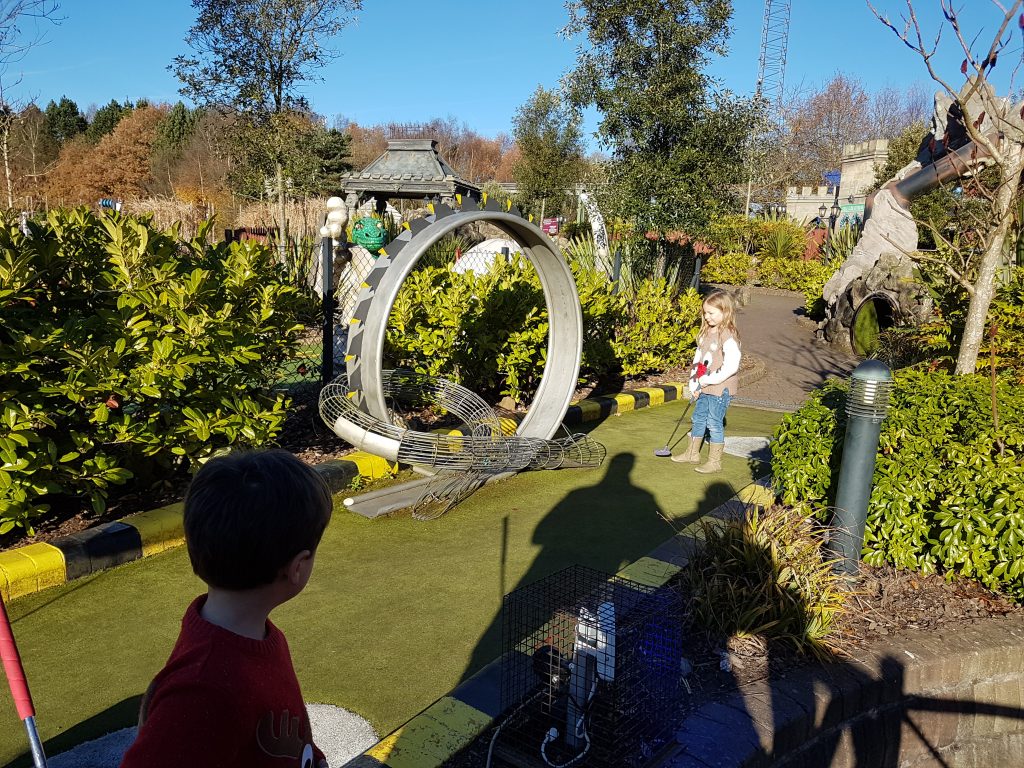 adventure golf at Alton Towers