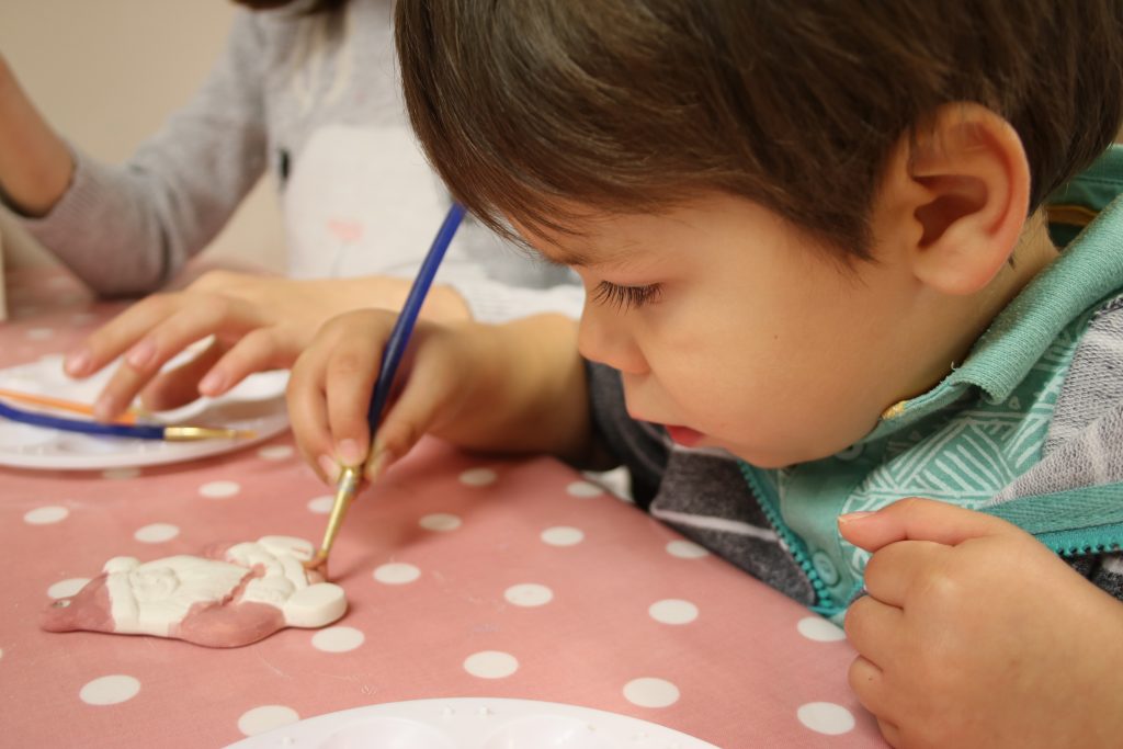 Cody pottery painting at Funky Teapot