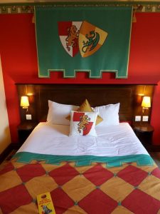 Legoland Hotel kingdom themed bed