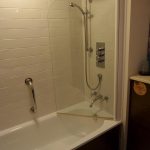 bathroom in the legoland hotel