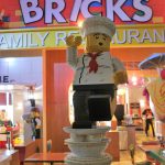 entrance to the Bricks restaurant at the Legoland Hotel