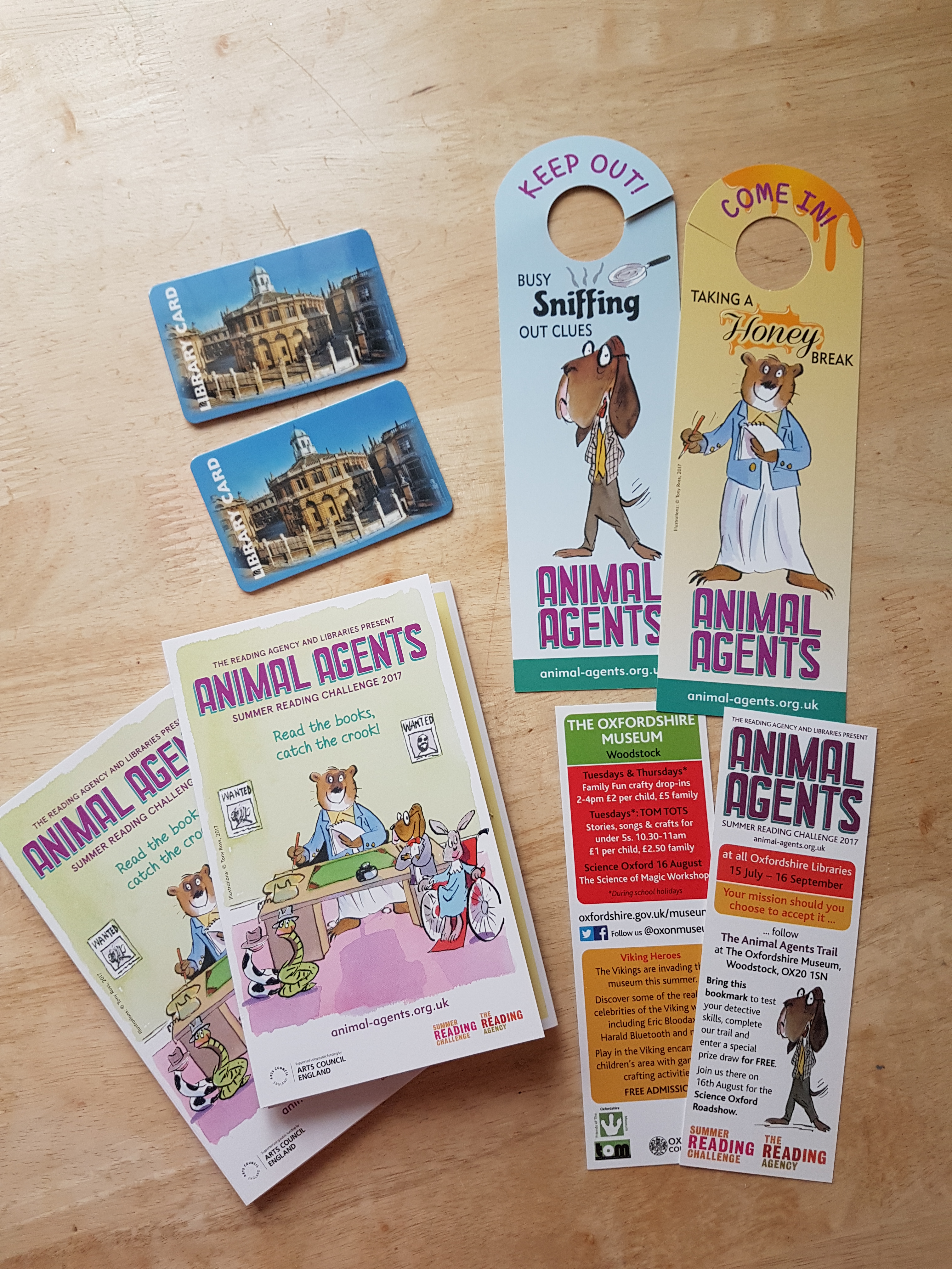 library reading challenge pack