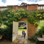 doorway in to courtyard at basildon park