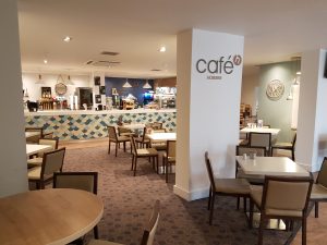 cafe at Hoburne Naish