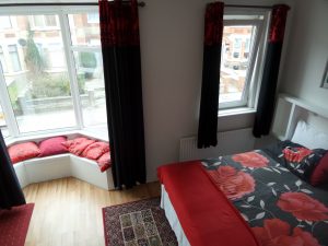Galway Guest House family room view from bunk bed