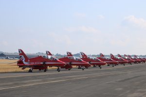 red arrows