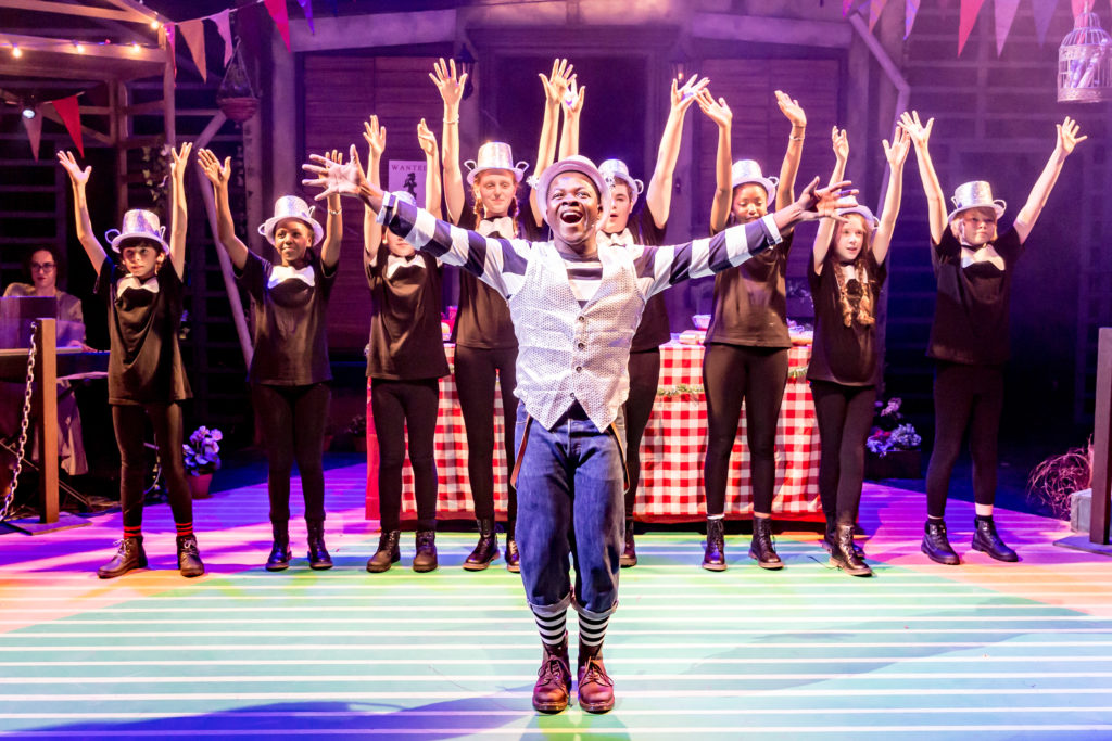 The Pied Piper cast at Cornerstone