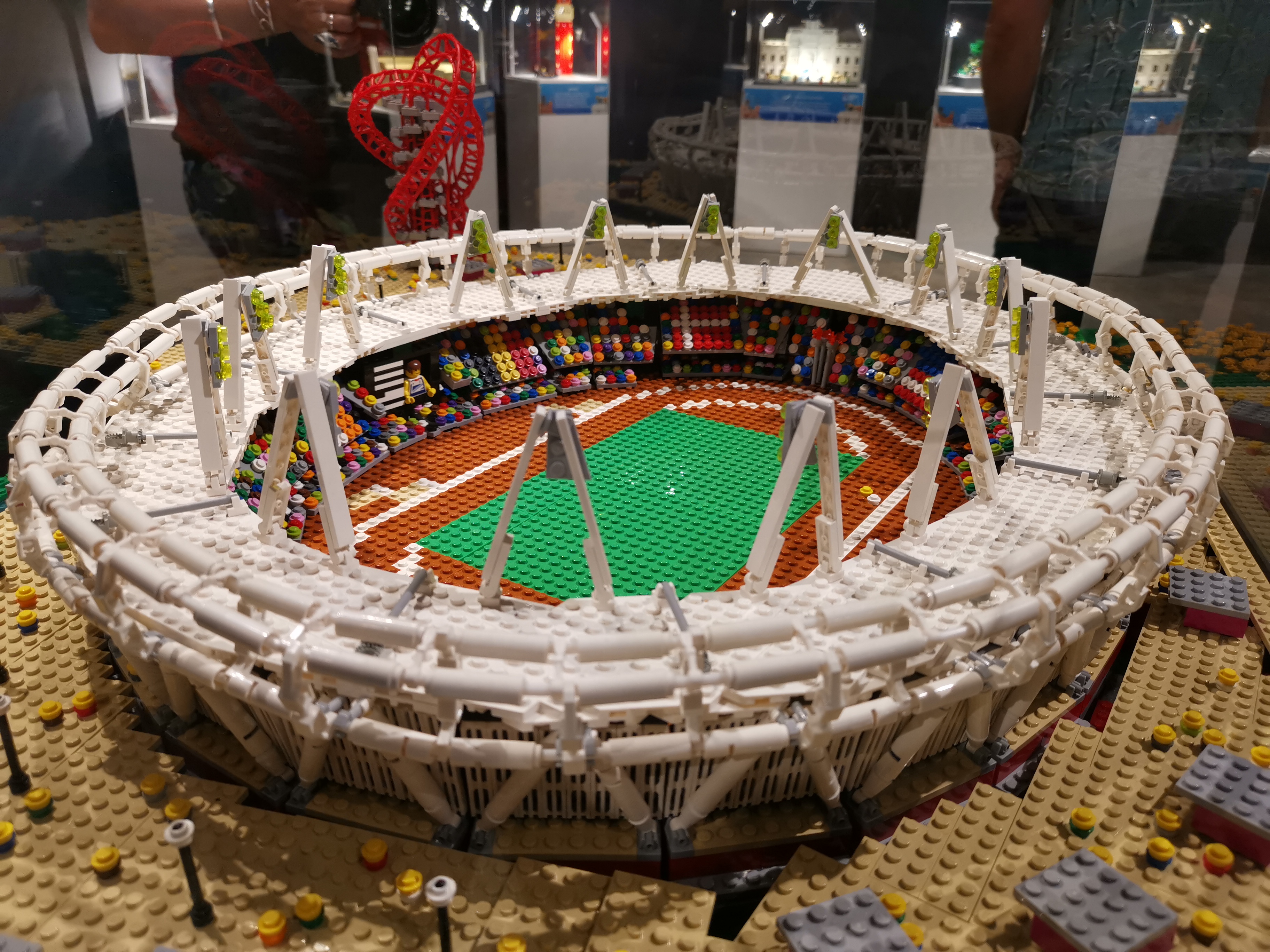 Lego Olympic stadium at Brick City