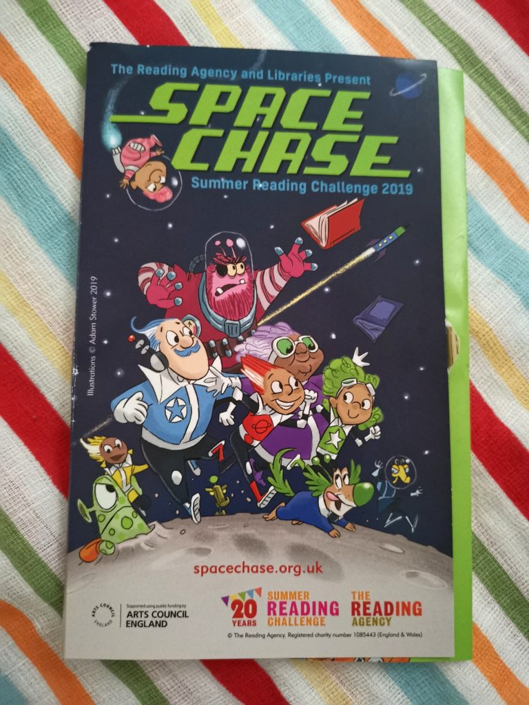 Library summer reading challenge 2019 booklet