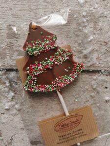 Chocolate Christmas Tree Lollipop