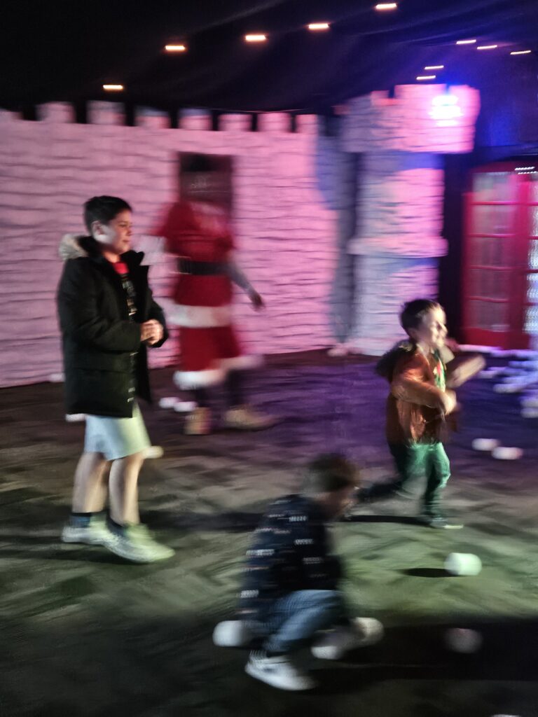 indoor snowball fight